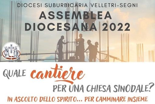 Particolare locandina assemblea diocesi Velletri-Segni 2022