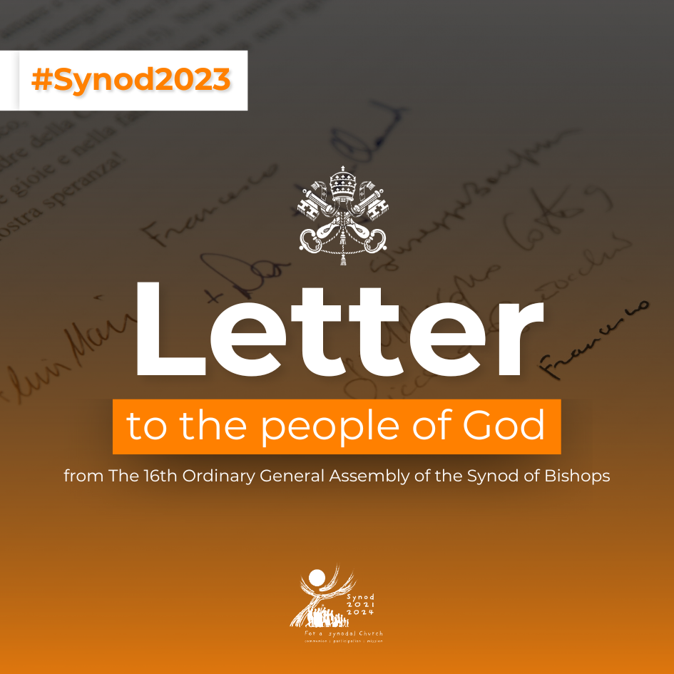 Lettera della XVI Assemblea Generale Ordinaria del Sinodo dei Vescovi al popolo di Dio